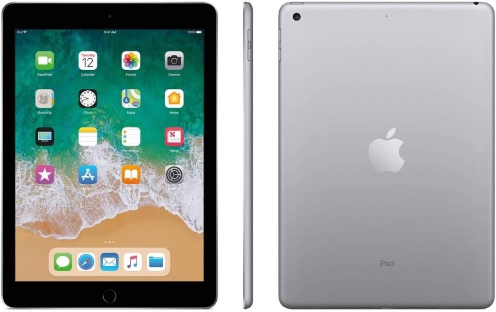Apple iPad 9.7inch in three positions