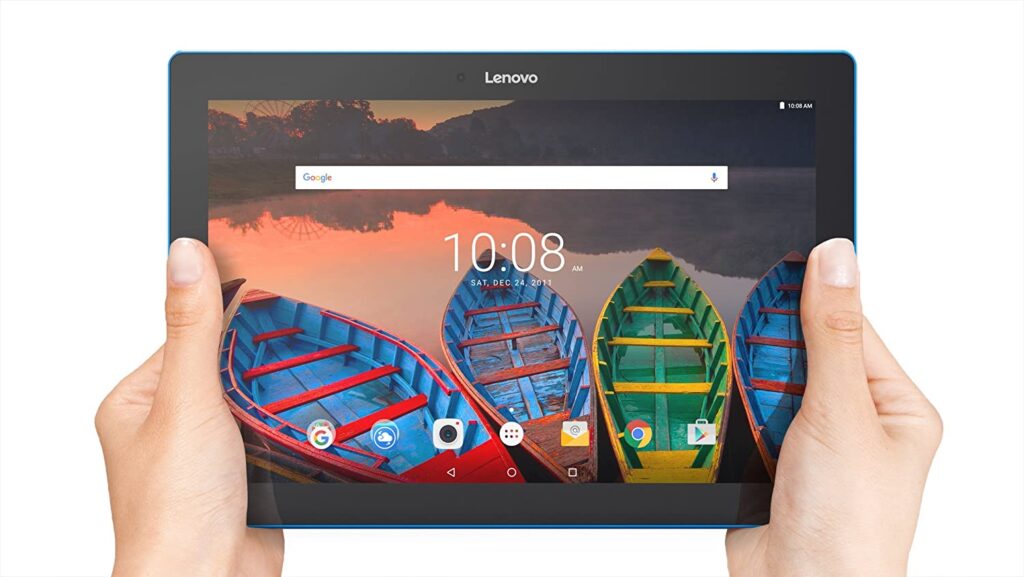 Lenovo Tab 10 in hands