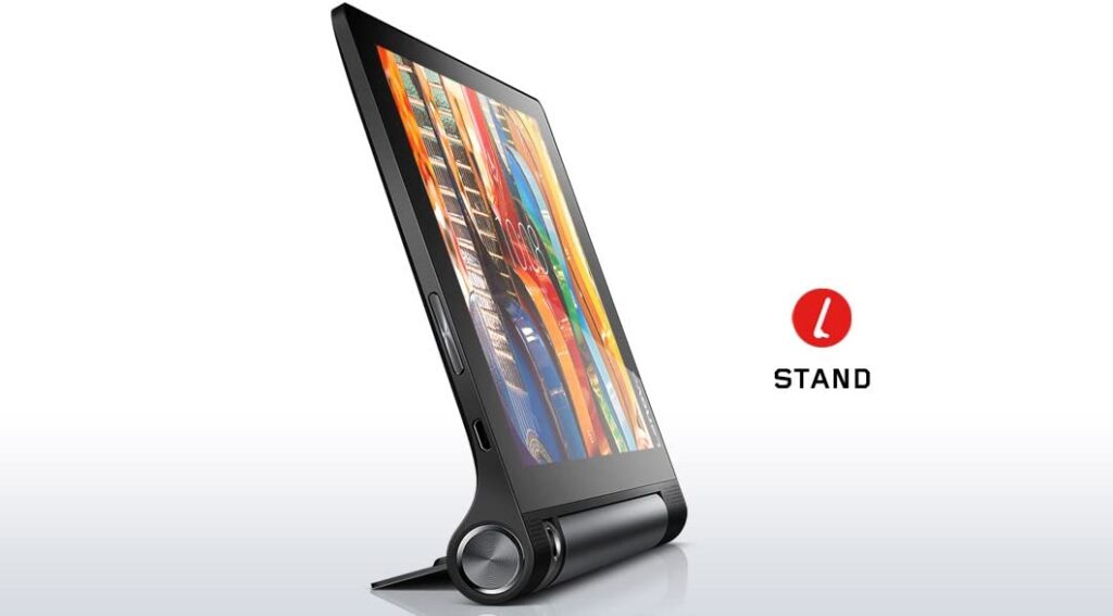 Lenovo Yoga Tab 3 stand position