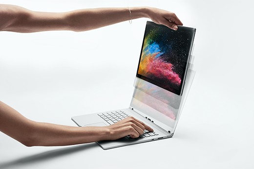 How to disconnect the screen Microsoft Surface Book