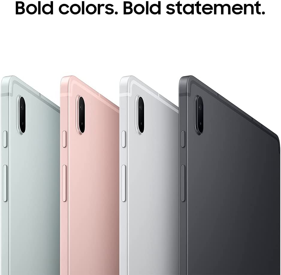 SAMSUNG Galaxy Tab S7 FE in four differnt colours