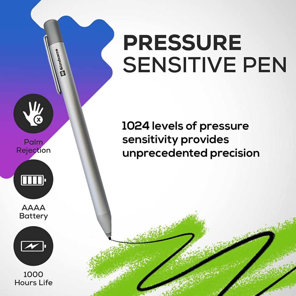 Simbans PicassoTab pen features