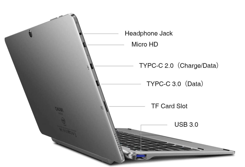 CHUWI Hi10 X  ports